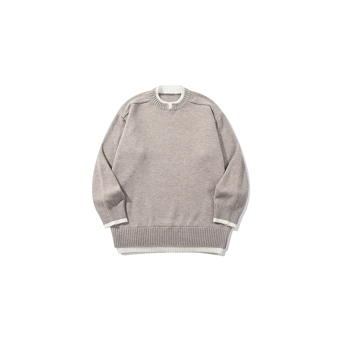 The Quiet Luxury Panelled Knit Jumper
