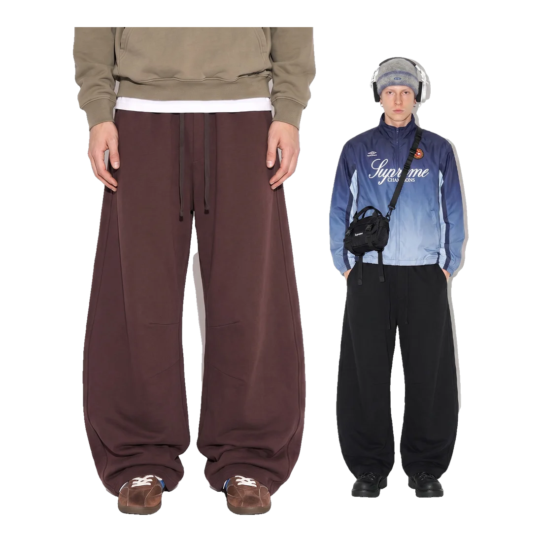 The Americana Wide Leg Sweatpants III