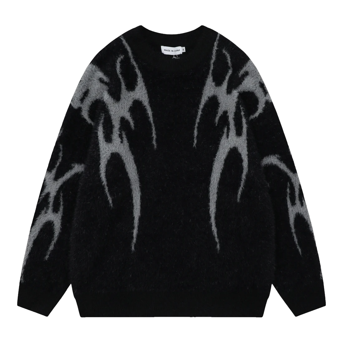 The Dark Jacquard Knit Jumper