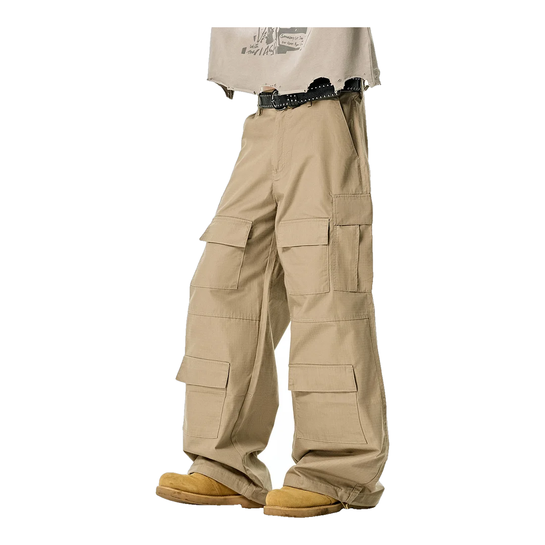 The Americana Wide Leg Cargo Trousers II