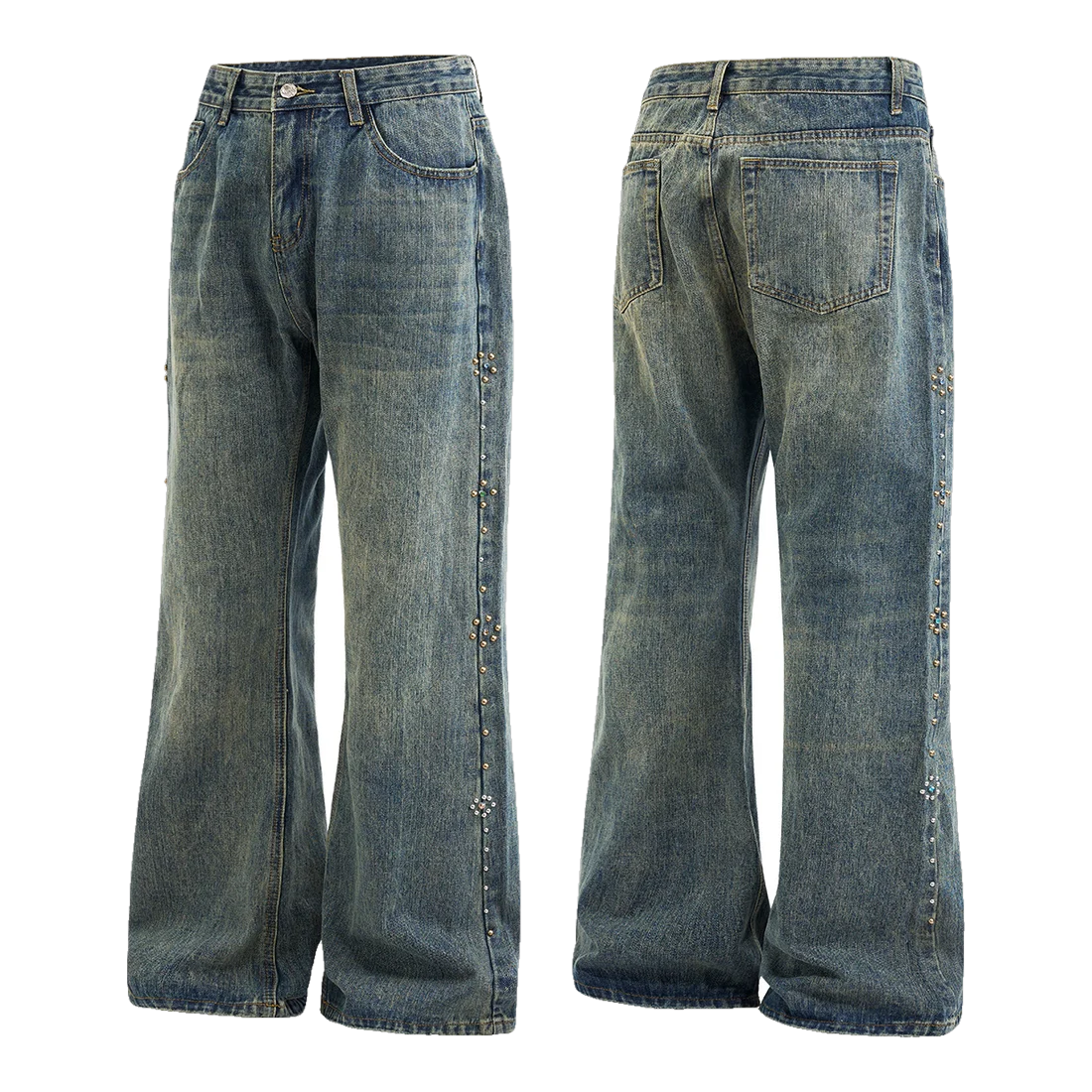 The Americana Beaded Jeans